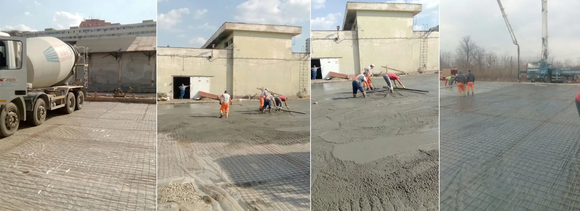 Amenajare si betonare platforma ANTEFRIG SRL