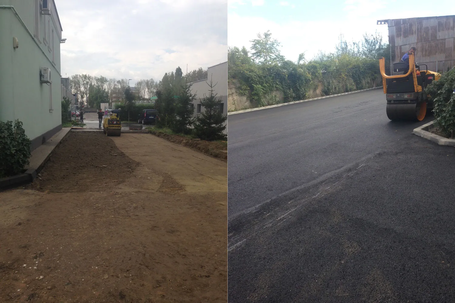 Pregatire pentru betonare si asfaltare SC LOMILUX SRL